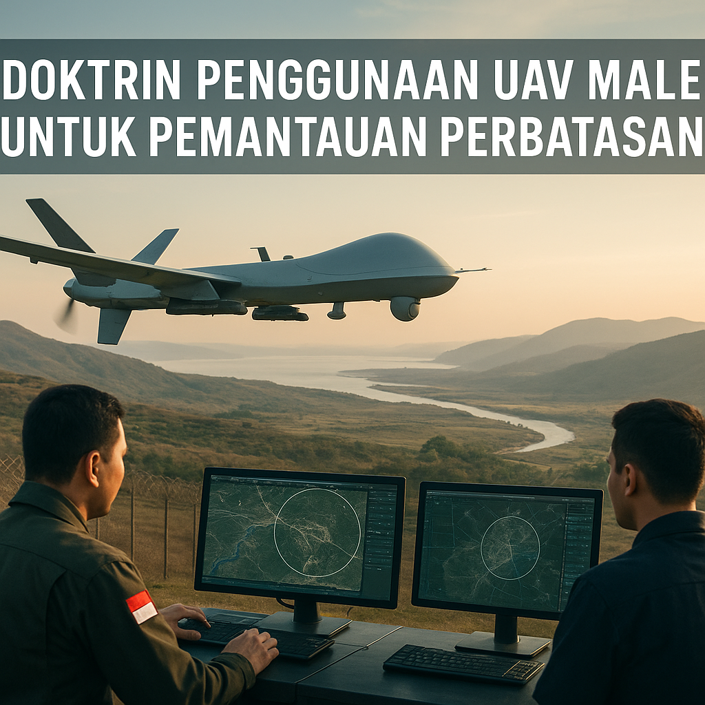 Doktrin Penggunaan UAV MALE (Medium Altitude Long Endurance) untuk Pemantauan Perbatasan