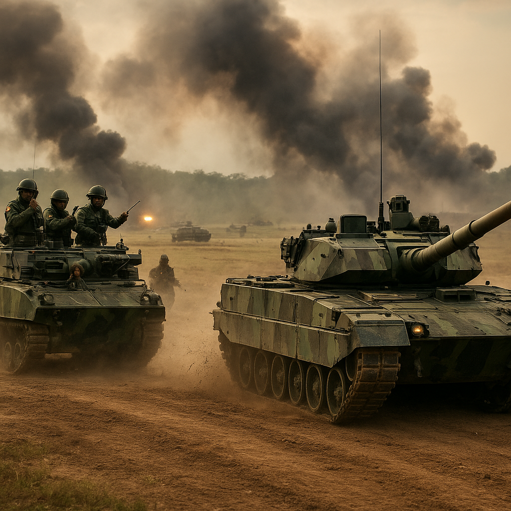 Bedah Taktik Serangan Kilat Mekanis dalam Latihan Tempur Yonkav 8/Tank