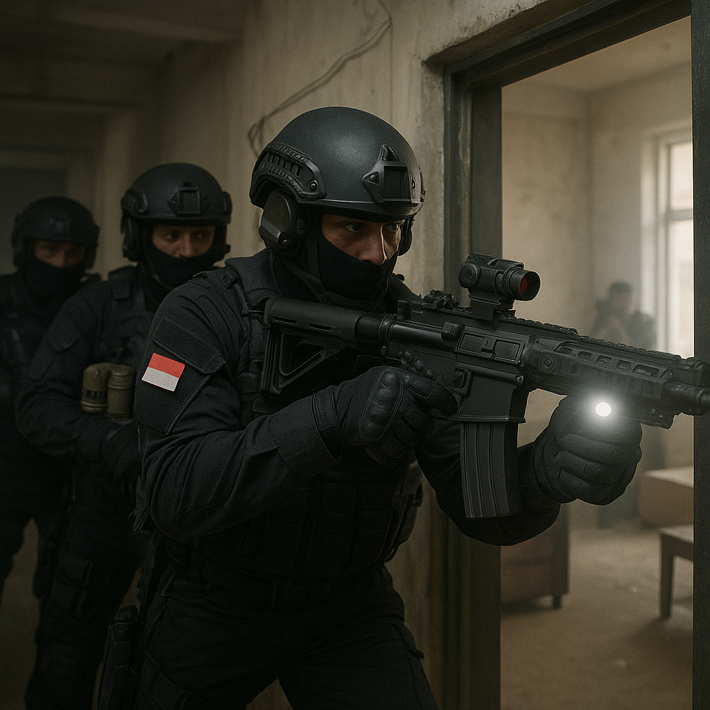 Bedah Taktik Urban Warfare: Pelatihan Room Clearing dan Close Quarter Battle (CQB) untuk Satuan Khusus