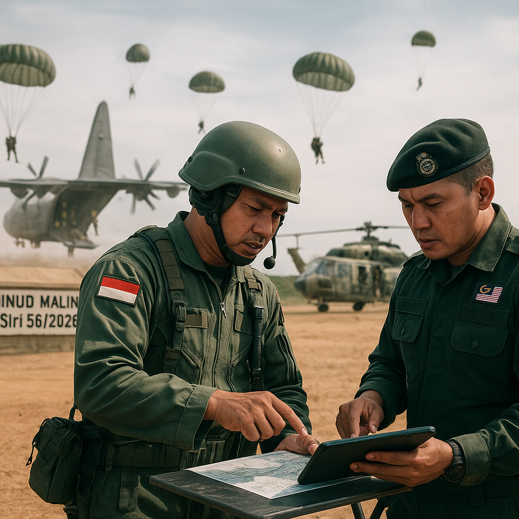 Bedah Prosedur Latihan Lintas Udara Bilateral LINUD MALINDO Siri 56/2026