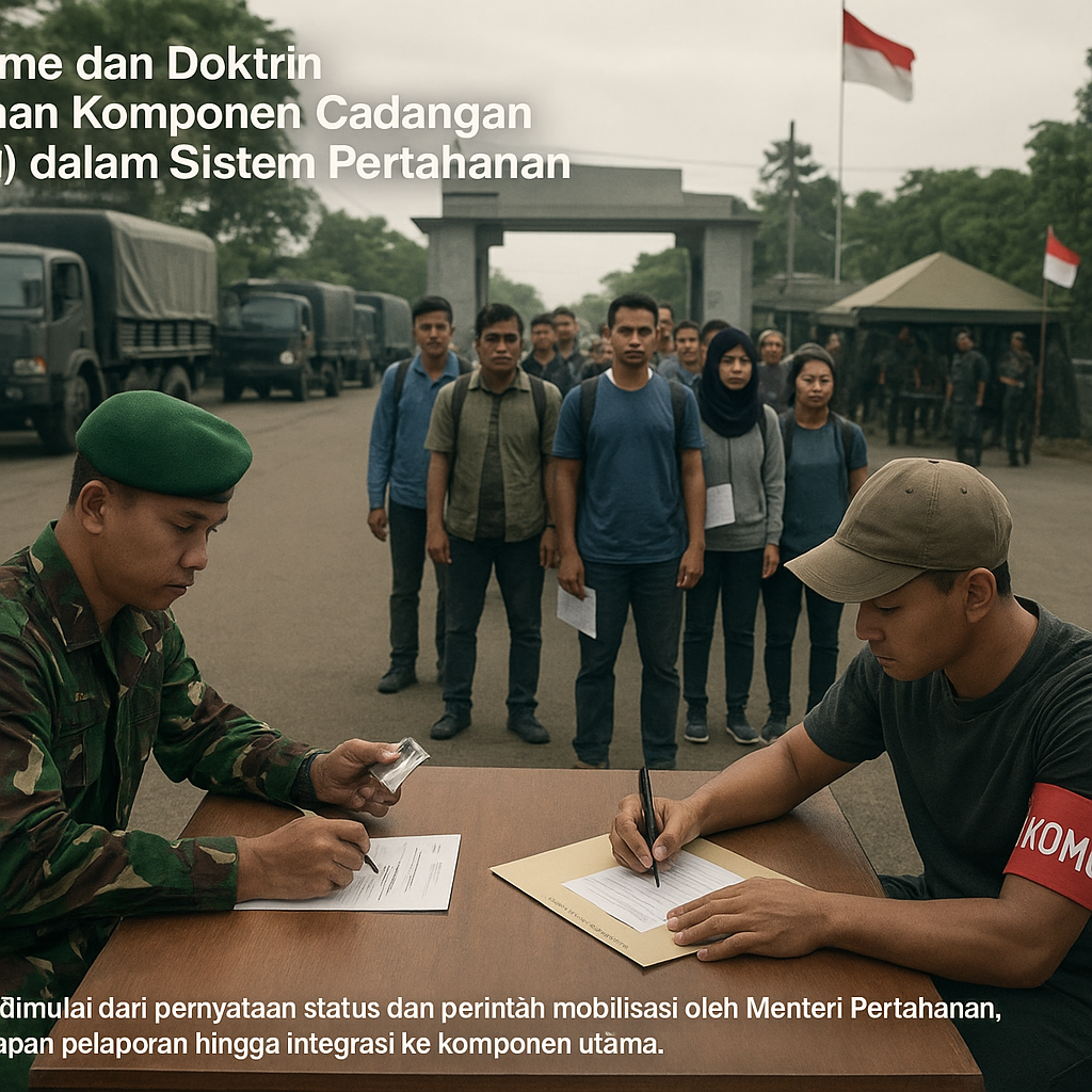 Mekanisme dan Doktrin Pengerahan Komponen Cadangan (Komcad) dalam Sistem Pertahanan