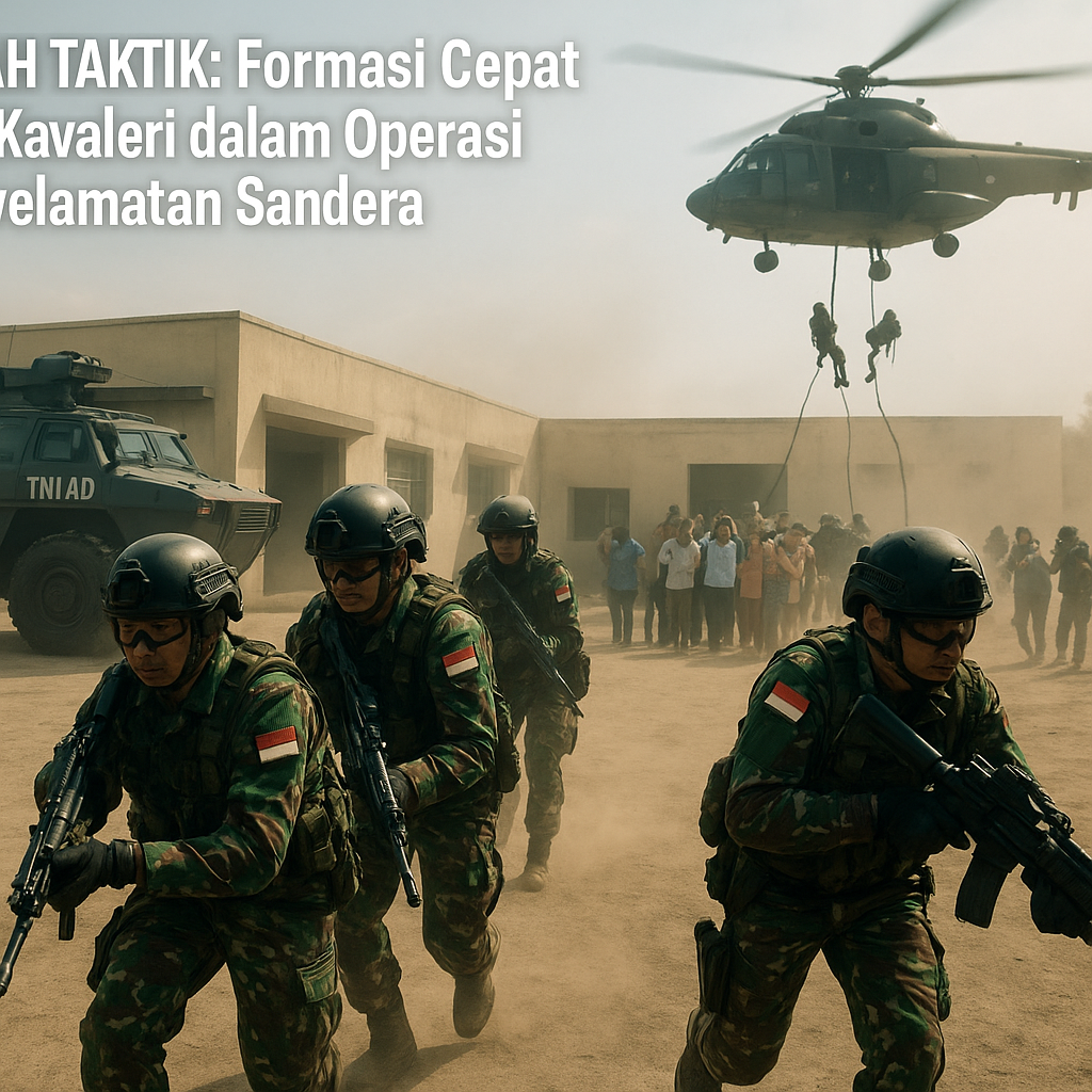 Bedah Taktik: Formasi Cepat Unit Kavaleri dalam Operasi Penyelamatan Sandera