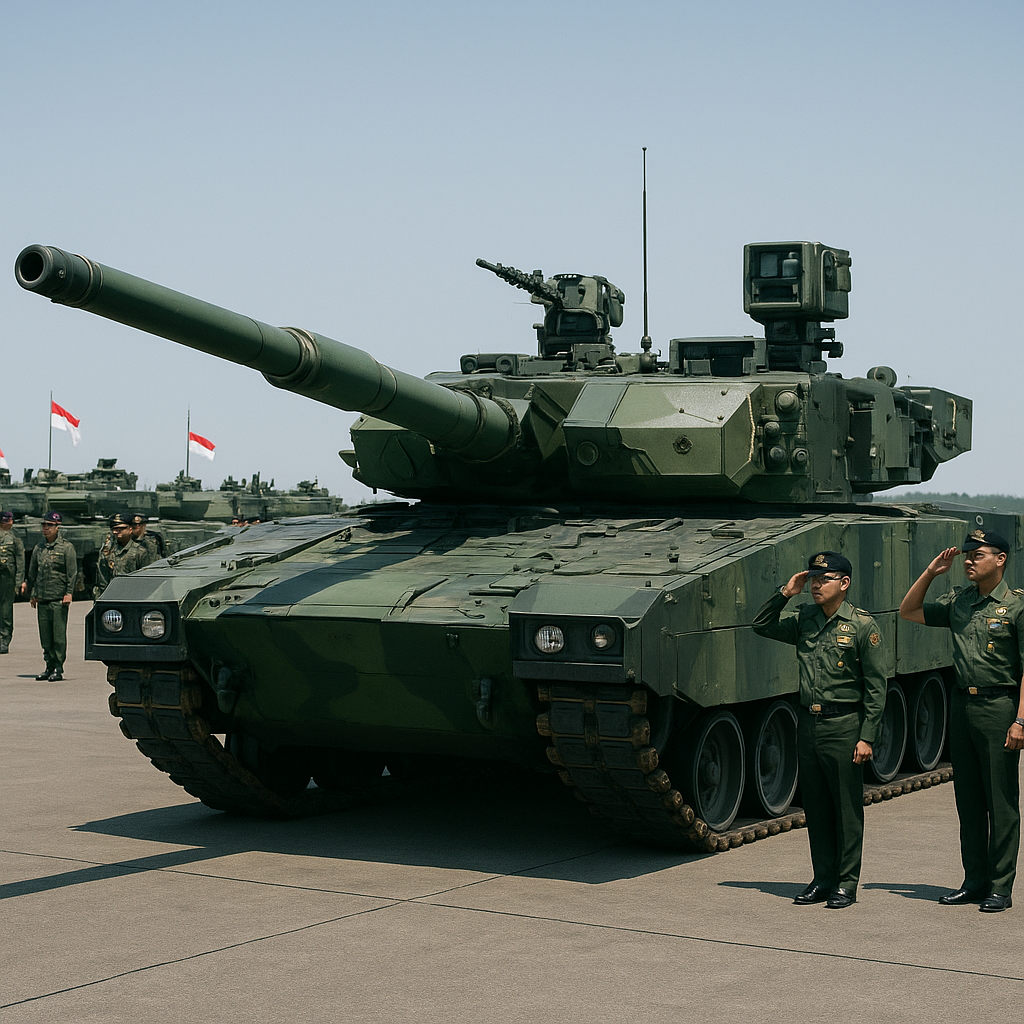 TNI AD Terima 20 Unit Tank Harimau Baru, Dilengkapi Sistem Fire Control Digital