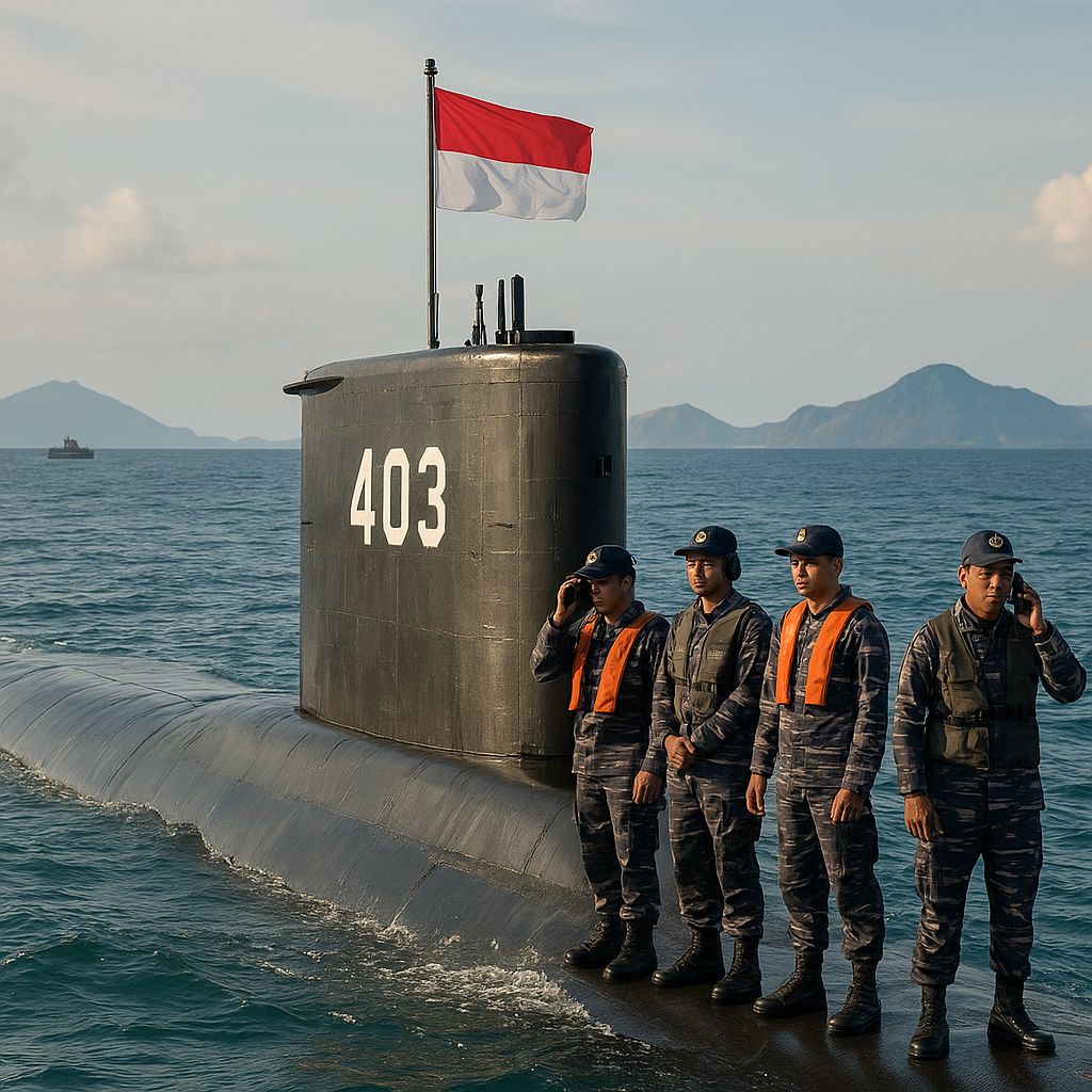 TNI AL Operasikan Kapal Selam Baru Kelas Nagapasa dalam Latihan Anti-Kapal Permukaan di Laut Flores