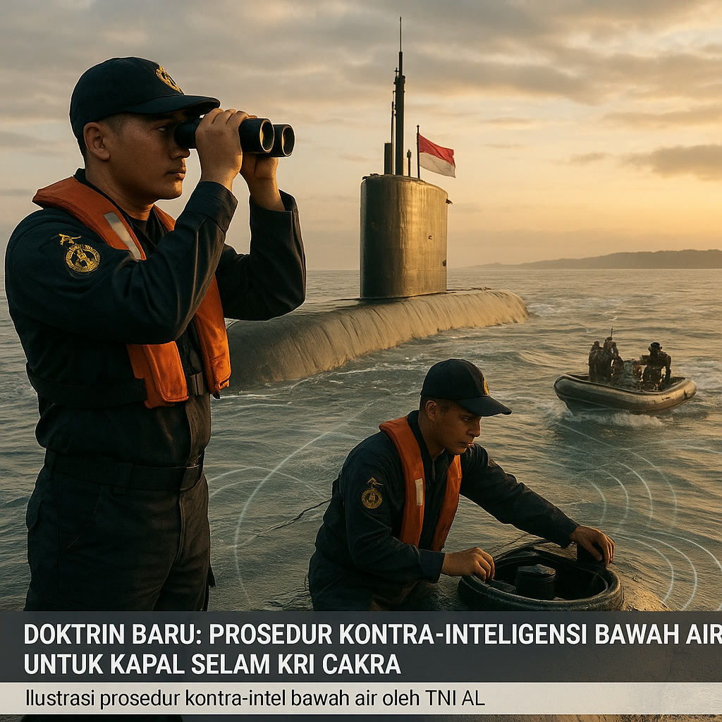 Doktrin Baru: Prosedur Kontra-Inteligensi Bawah Air untuk Kapal Selam KRI Cakra