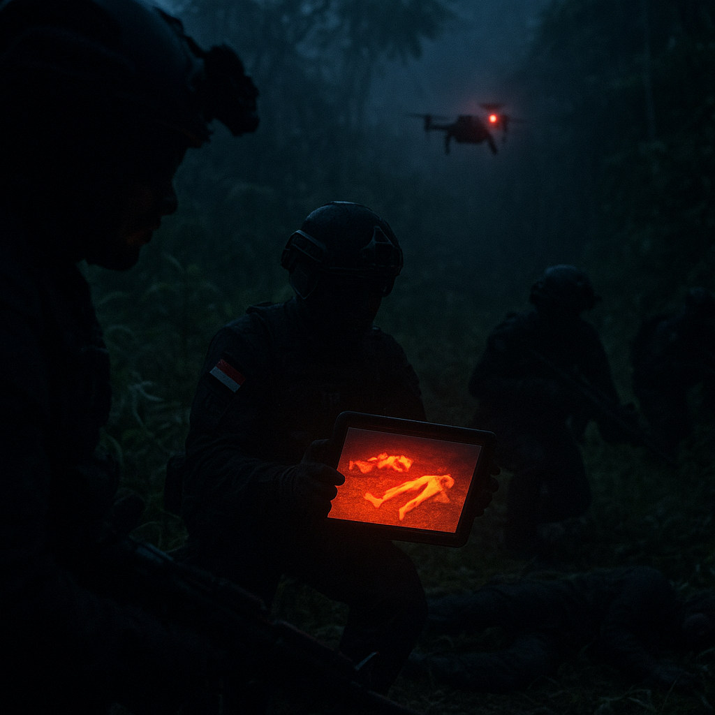 Senyap! Prajurit TNI Habisi 2 Algojo KKB Papua bak Pasukan AS Navy SEAL dengan Teknologi Thermal