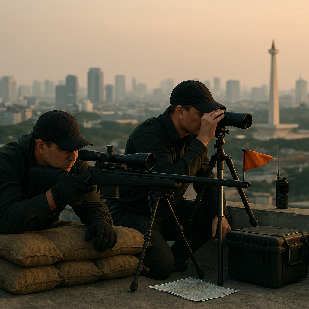 Bedah Manuver Sniper di Lingkungan Urban: Prosedur Observasi dan Membidik dari Atap