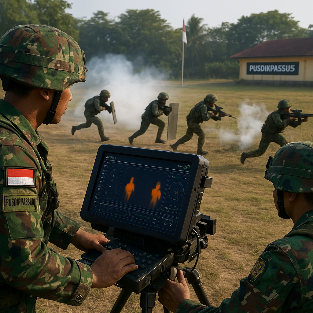 TNI AD Uji Taktik Anti-Sniper di Pusdikpassus: Teknik Deteksi dan Netralisasi