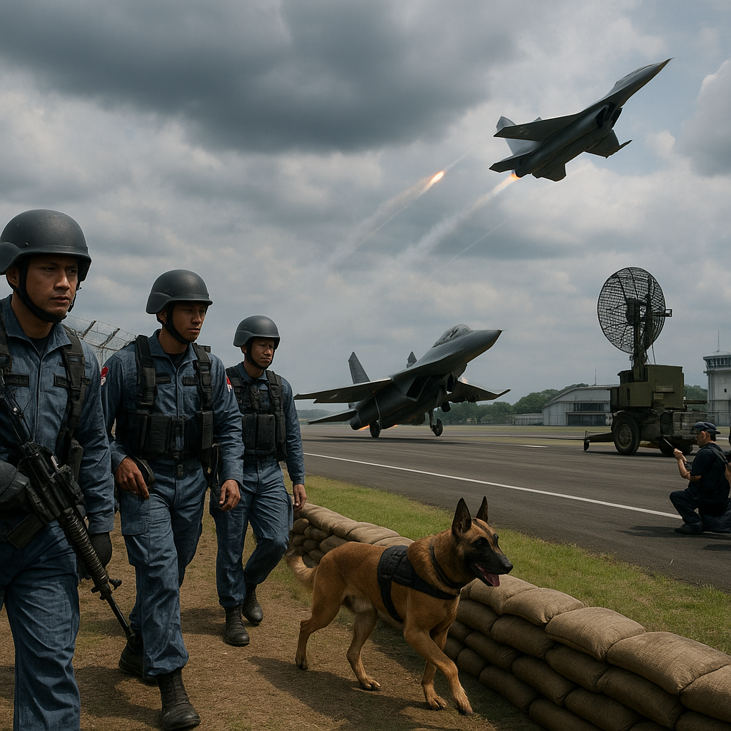 Latihan TNI AU: Simulasi Pertahanan Pangkalan Udara