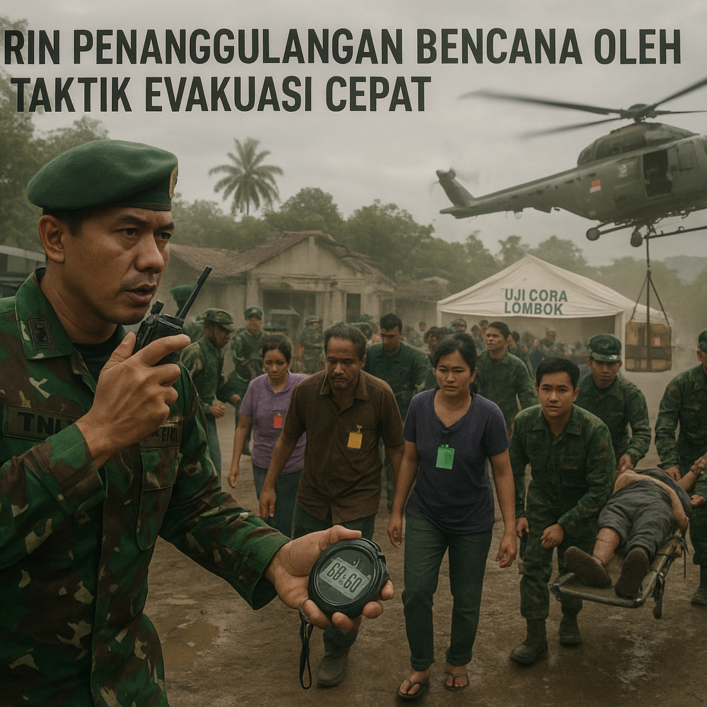 Doktrin Penanggulangan Bencana oleh TNI: Taktik Evakuasi Cepat