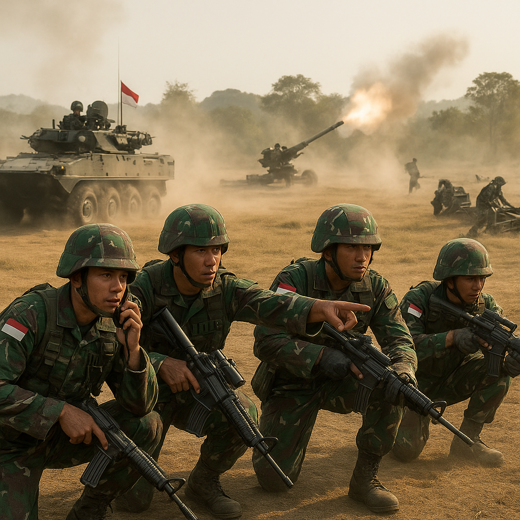 TNI AD Gelar Latihan Tempur Batalyon Terpadu 'Rajawali Sakti', Bedah Manuver Serangan Gabungan