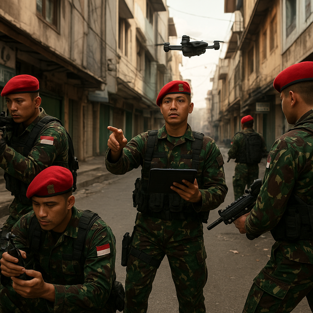 Latihan Perang Asimetris Kopassus: Bedah Taktik Penyerangan Gerilya Perkotaan