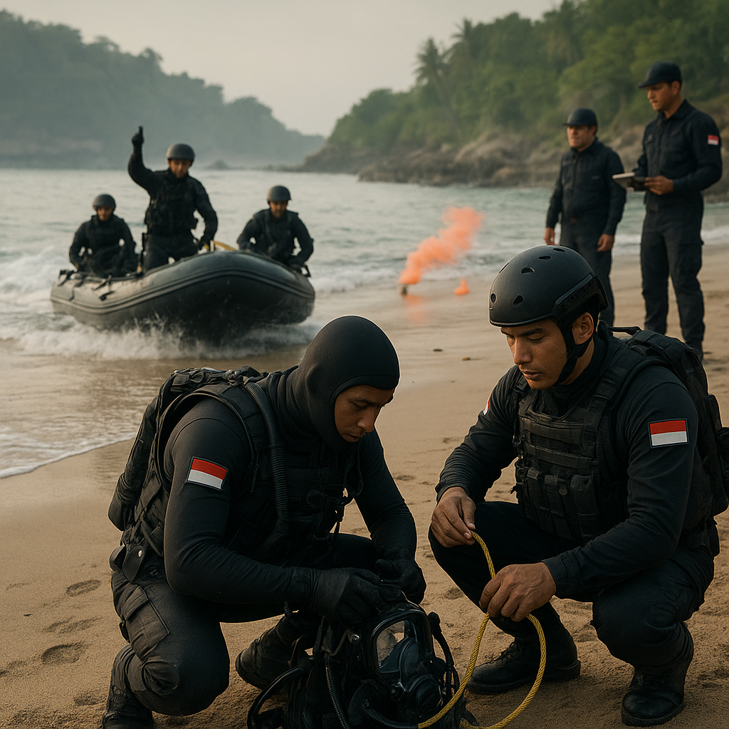 Kopaska gelar latihan khusus guna asah kesiapsiagaan prajurit