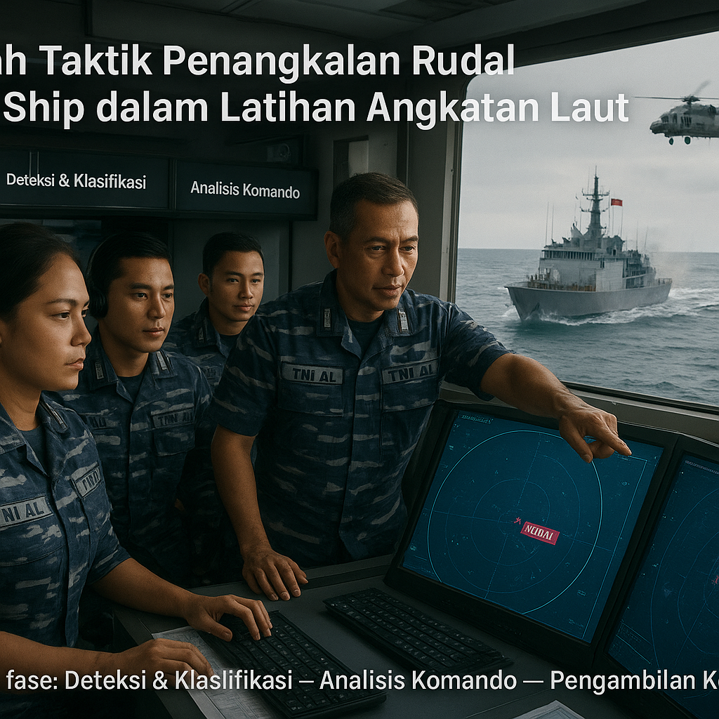 Bedah Taktik Penangkalan Rudal Anti-Ship dalam Latihan Angkatan Laut