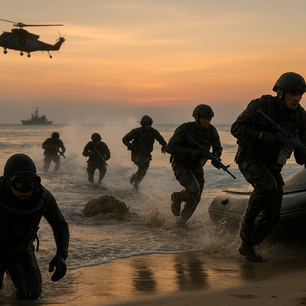 Korps Marinir Gelar Latihan Amphibious Raid: Analisis Tahap Insert Hingga Extraction Pasukan Khusus