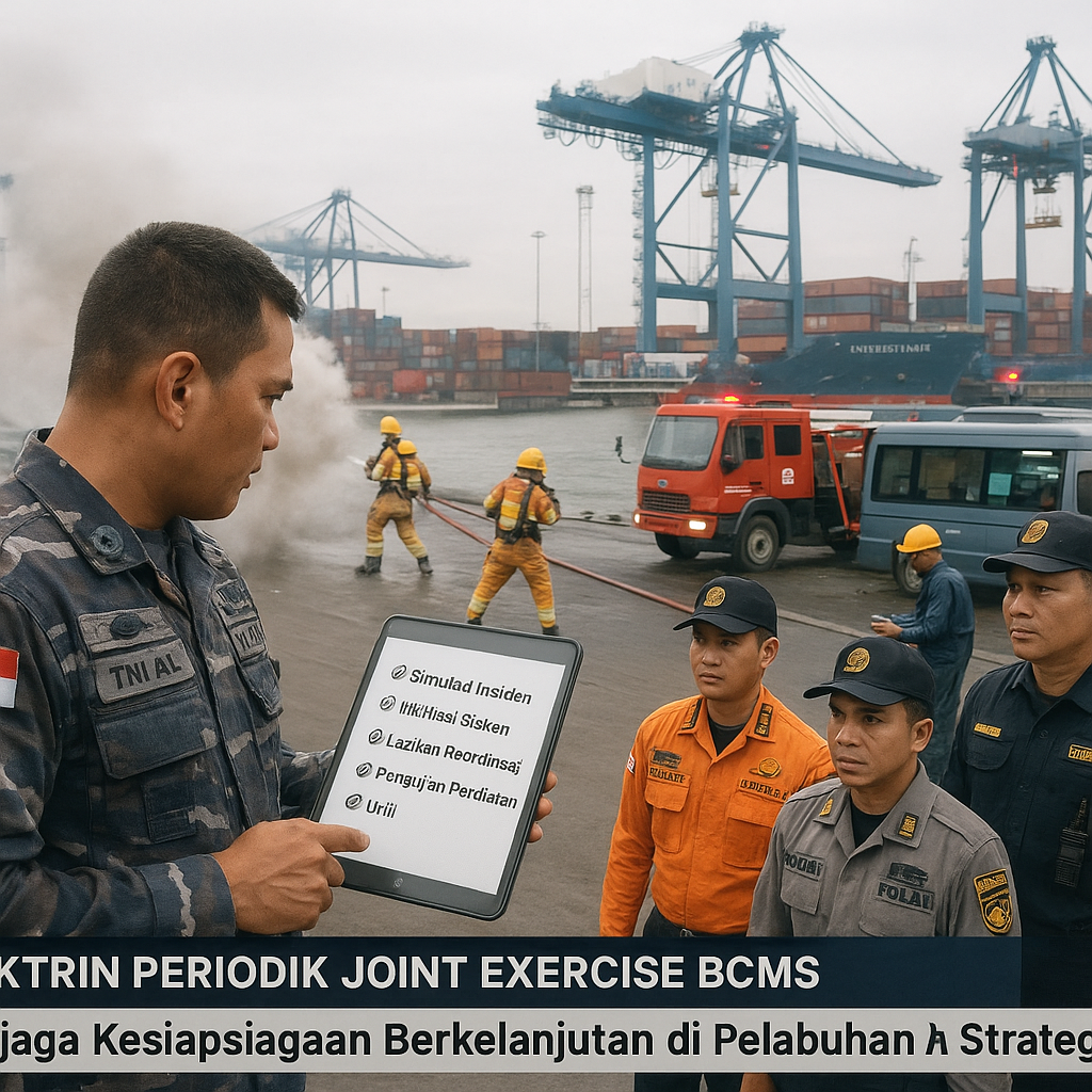 Doktrin Periodik Joint Exercise BCMS: Menjaga Kesiapsiagaan Berkelanjutan di Pelabuhan Strategis