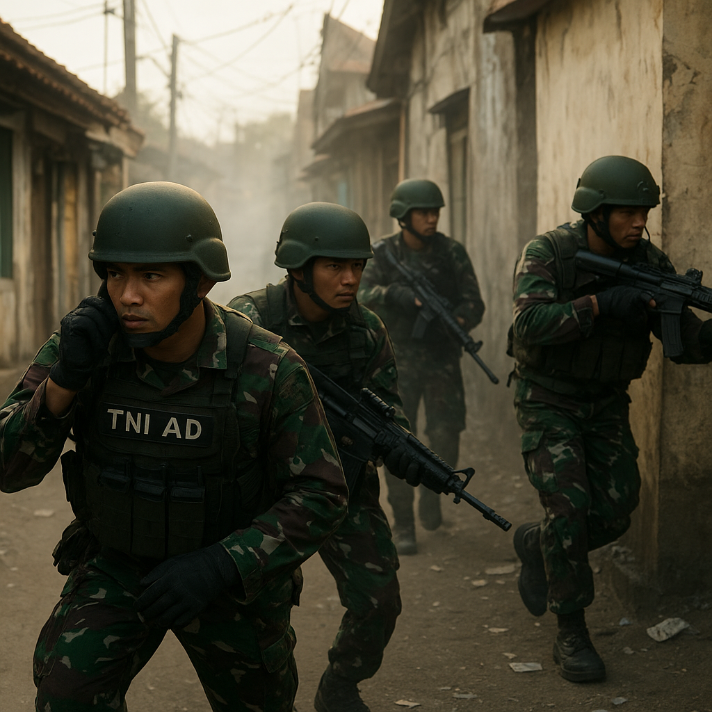 Bedah Doktrin 'Urban Shield': Taktik Tim Kecil TNI AD dalam Pertempuran Perkotaan