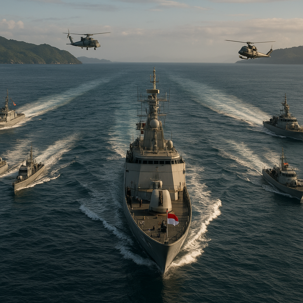 Analisis Gerakan Penjepitan Ganda TNI AL dalam Latihan Gabungan Armada Timur di Perairan Maluku
