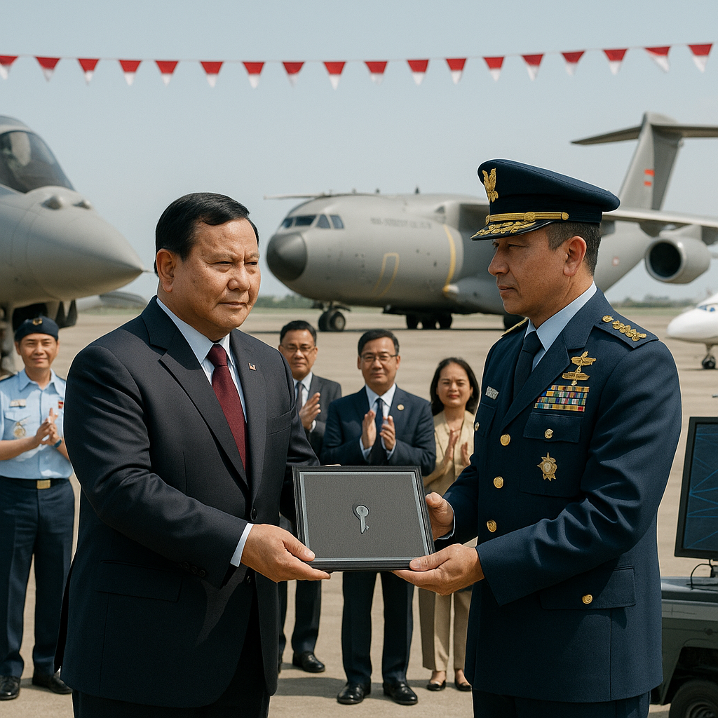 Presiden Prabowo Serahkan Pesawat MRCA Rafale dan Sistem Pertahanan Modern untuk Perkuat Pertahanan Udara Nasional