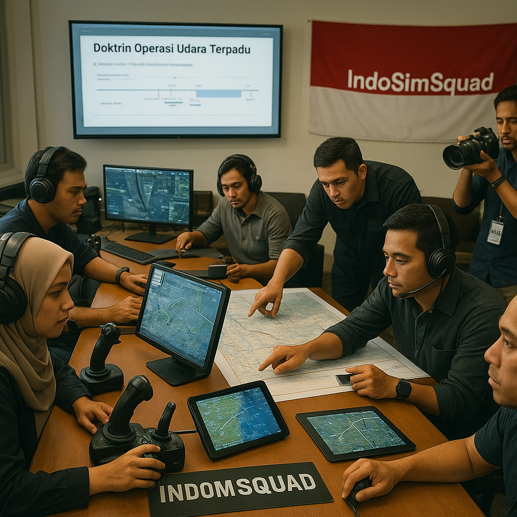 Komunitas Simulator Tempur Indonesia Gelar Turnamen Virtual DCS World dengan Skenario Realistis