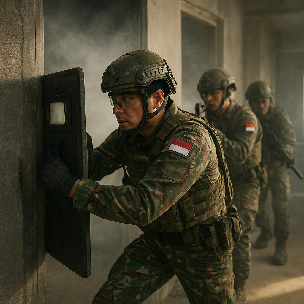 Bedah Prosedur Close Quarters Battle (CQB) dalam Pelatihan Satuan Bravo Marinir