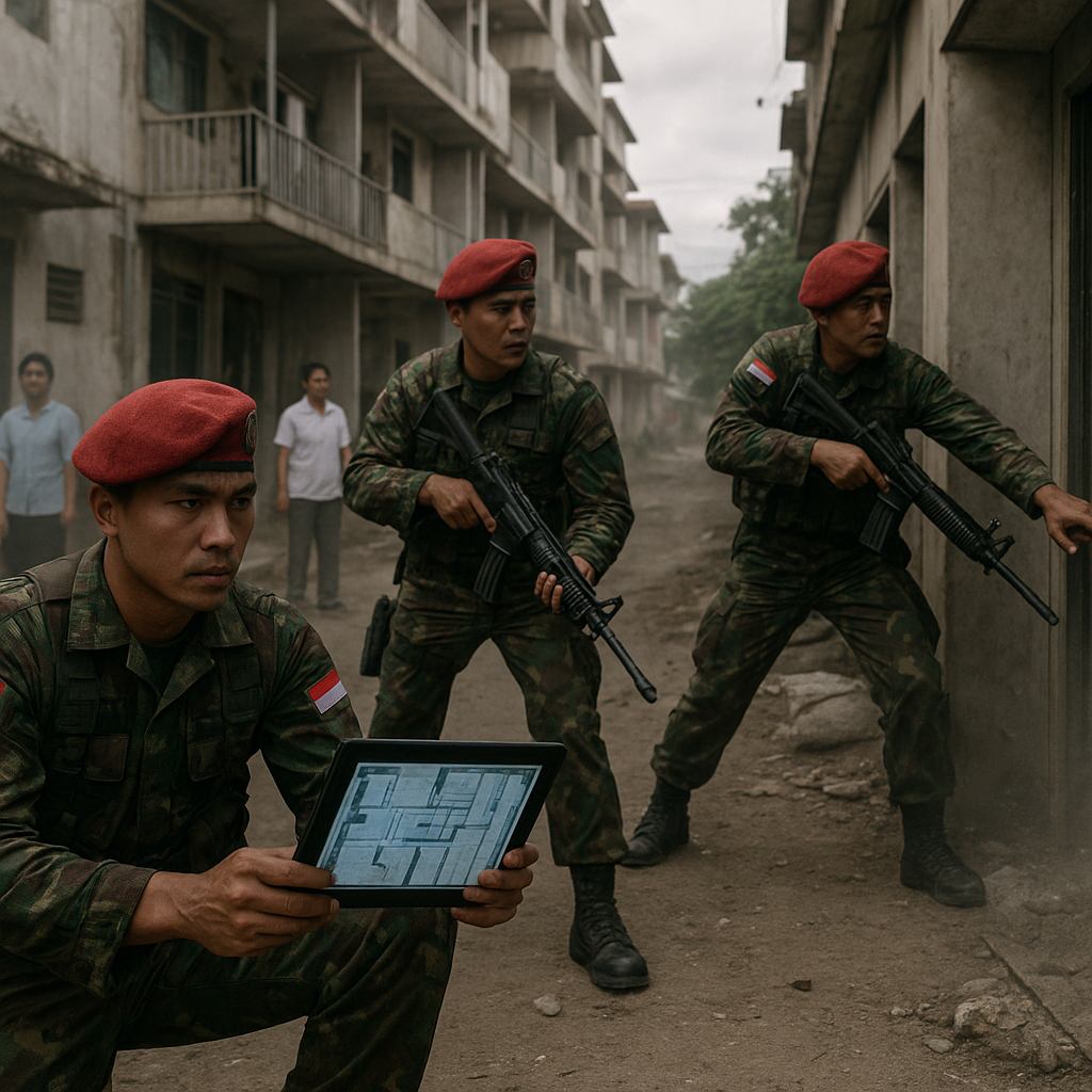 Analisis Prosedur Clearing Operation Pasukan Kopassus dalam Latihan Urban Combat