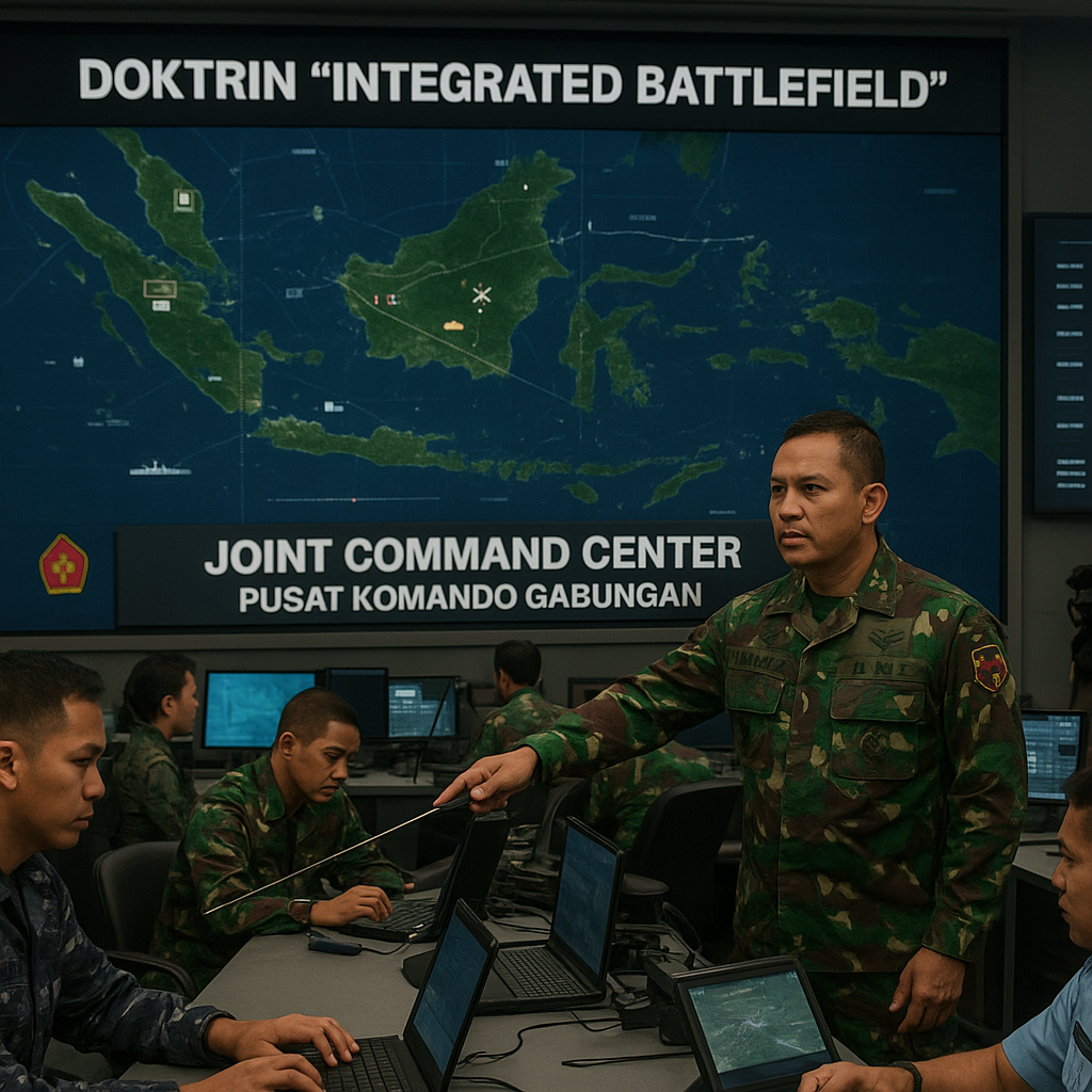Implementasi Doktrin 'Integrated Battlefield' dalam Latihan Gabungan TNI
