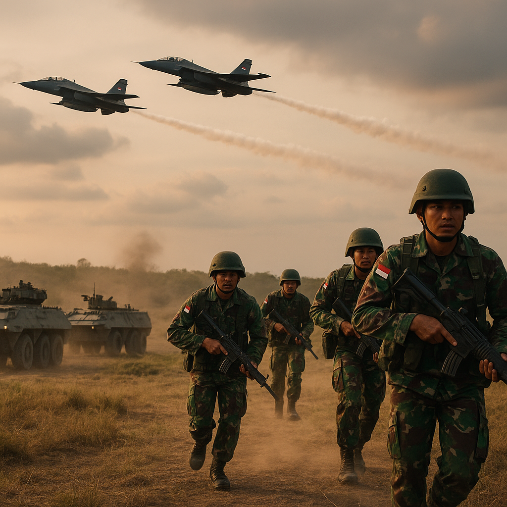 Analisis Doktrin AirLand Battle dalam Latihan Gabungan TNI AU dan AD