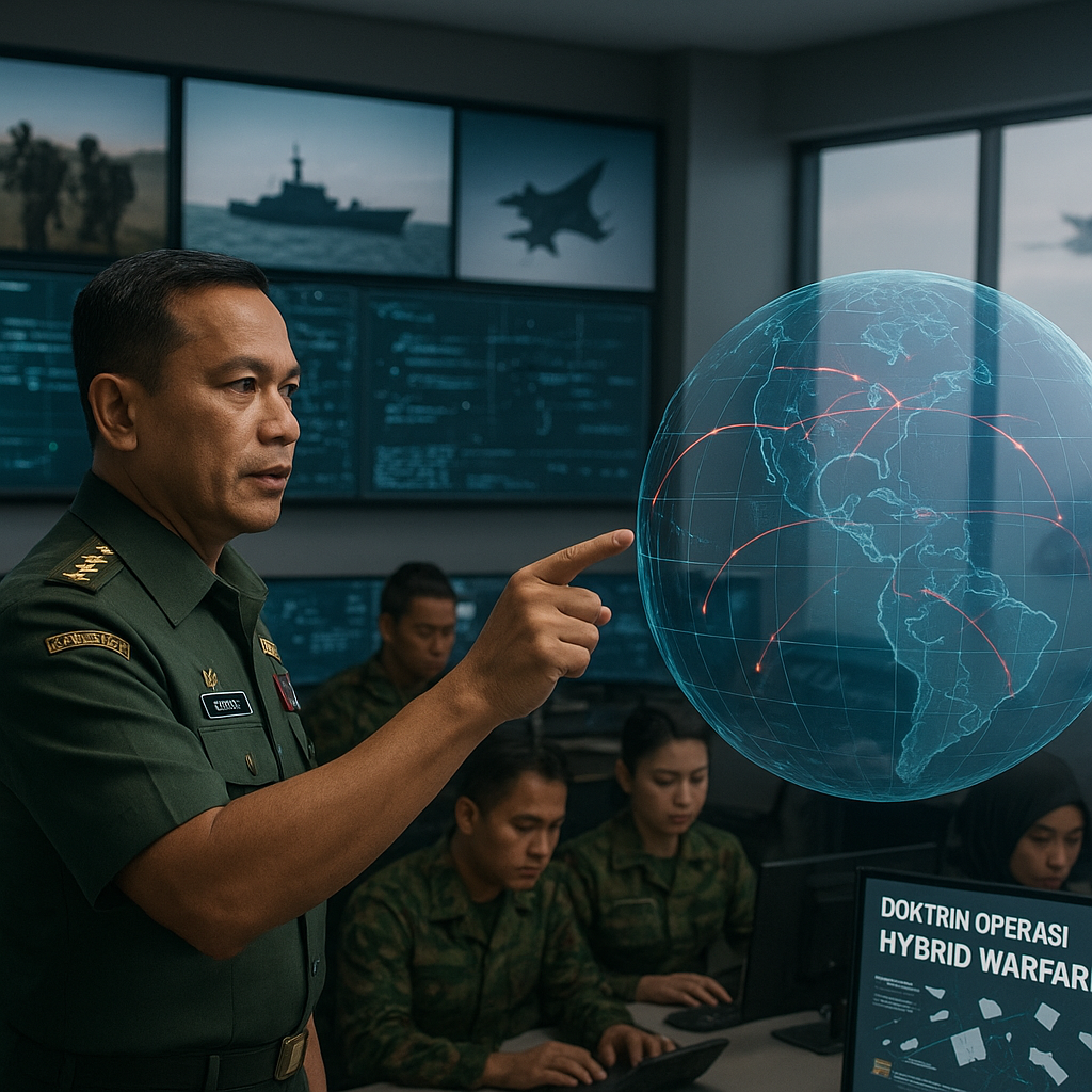 TNI Perkenalkan Doktrin Operasi Hybrid Warfare dalam Rangka Modernisasi Sistem Pertahanan