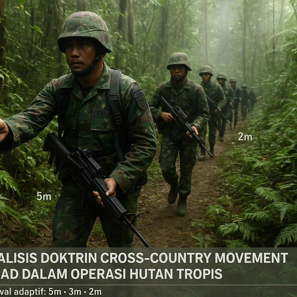 Analisis Doktrin Cross-Country Movement TNI AD dalam Operasi Hutan Tropis