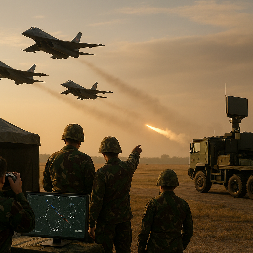 TNI AU Gelar Simulasi Serangan Penangkalan dalam Latihan Dharma Yudha Air 2026