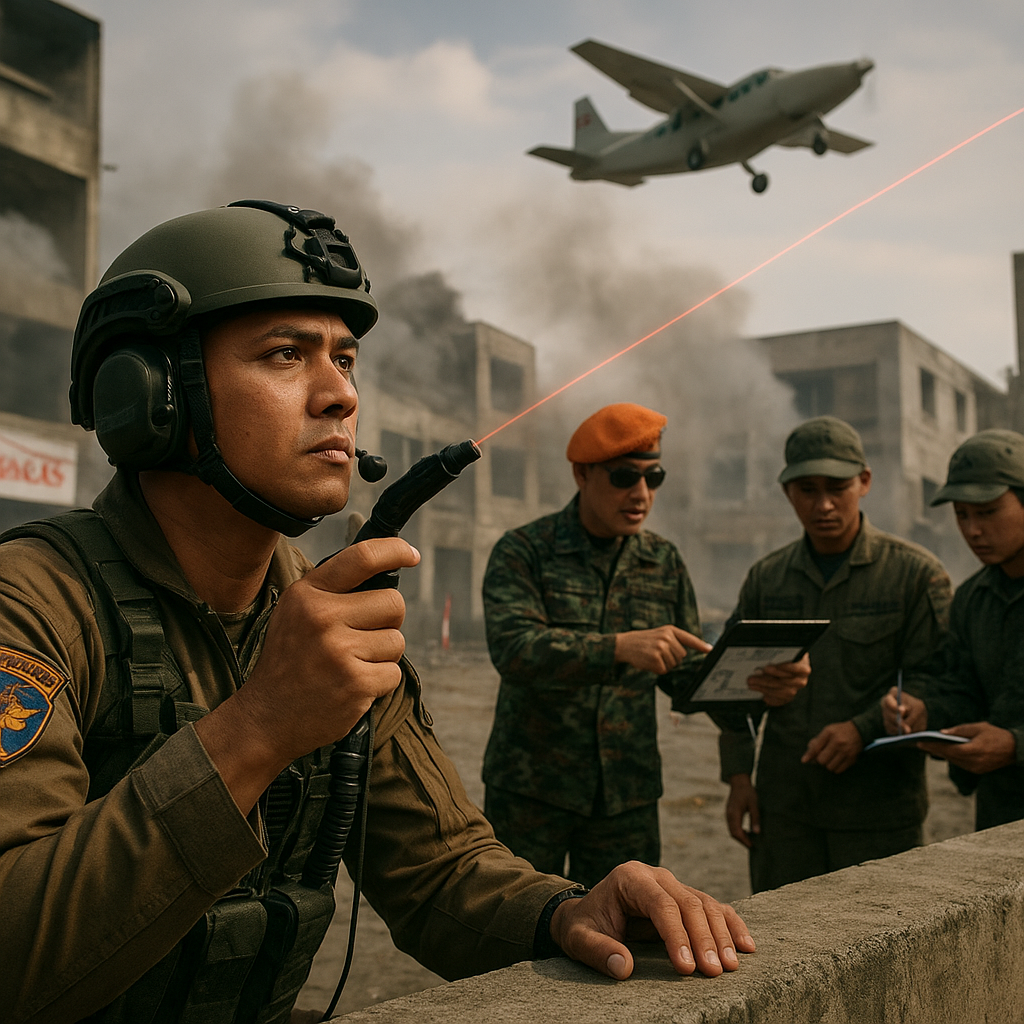 Pusdiklat Paskhas AU Bedah Taktik Close Air Support (CAS) untuk Operasi Darurat di Perkotaan