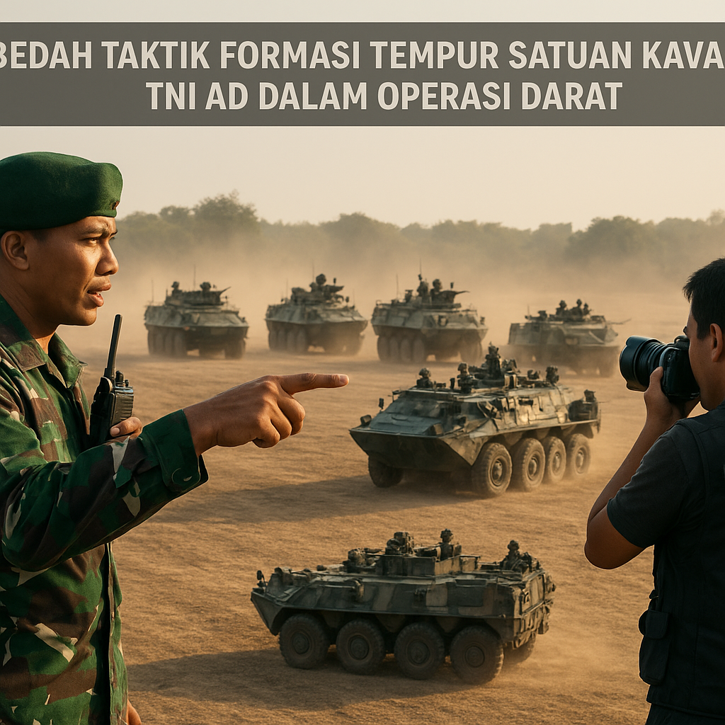 Bedah Taktik Formasi Tempur Satuan Kavaleri TNI AD dalam Operasi Darat