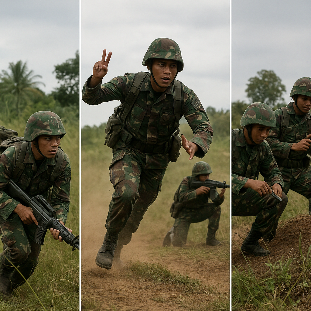 Bedah Formasi dan Taktik 'Squad Attack' dalam Latihan Tempur Infanteri TNI AD